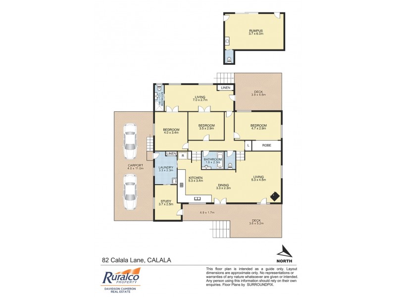 82 Calala Lane, Tamworth NSW 2340 Floorplan