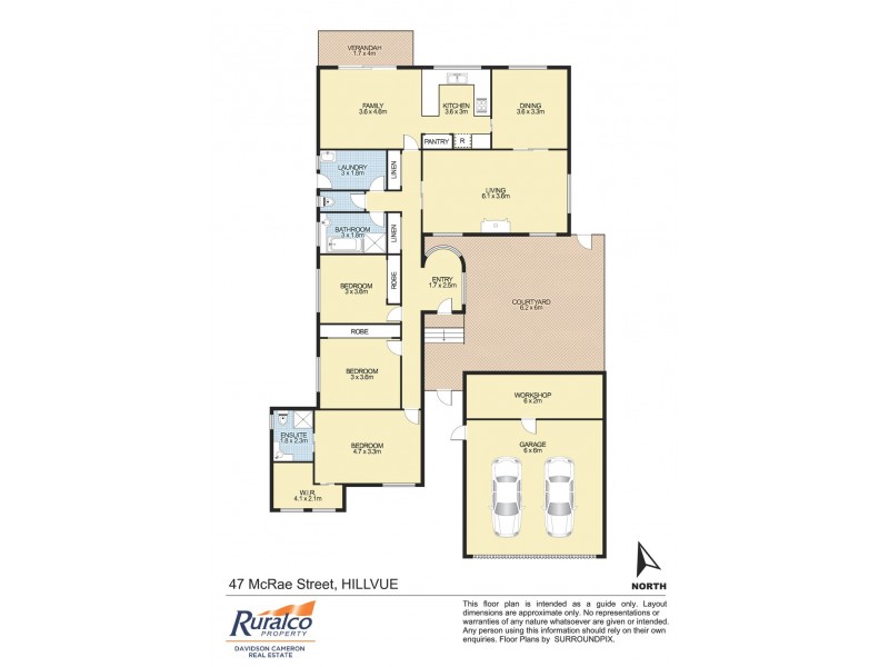 47 McRae Street, Tamworth NSW 2340 Floorplan
