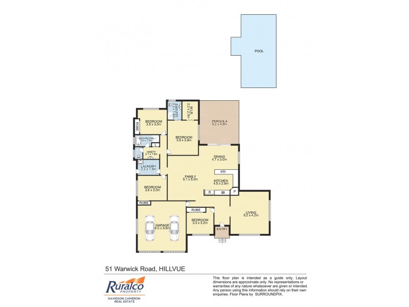 51 Warwick Road, Tamworth NSW 2340 Floorplan
