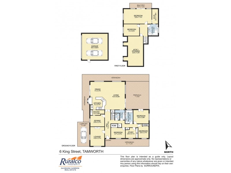 6 King Street, Tamworth NSW 2340 Floorplan