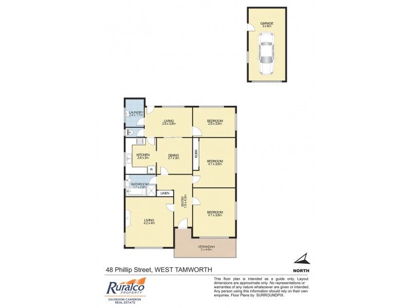 48 Phillip Street, Tamworth NSW 2340 Floorplan
