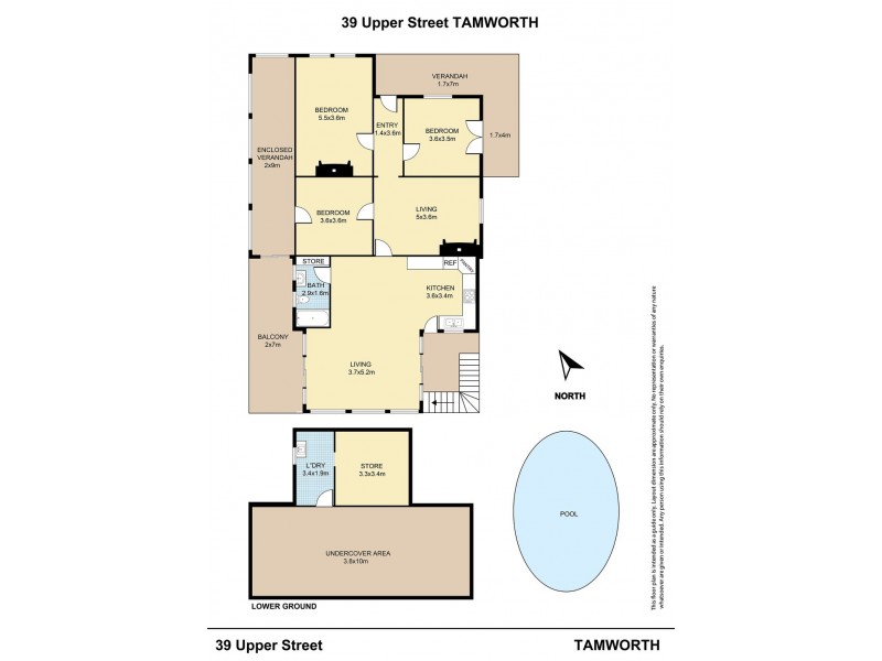 39 Upper Street, Tamworth NSW 2340 Floorplan