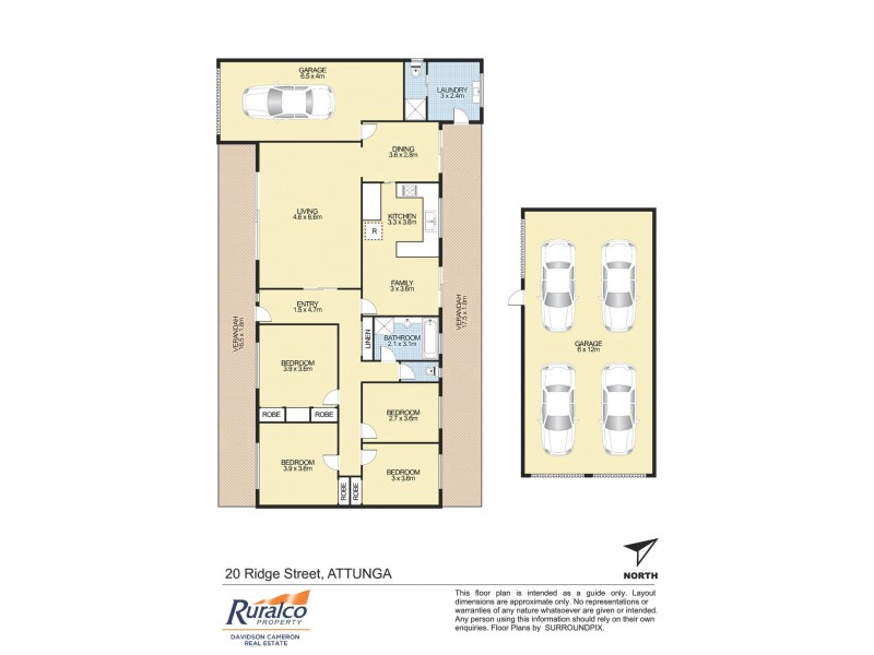 20 Ridge Street, Attunga NSW 2345 Floorplan