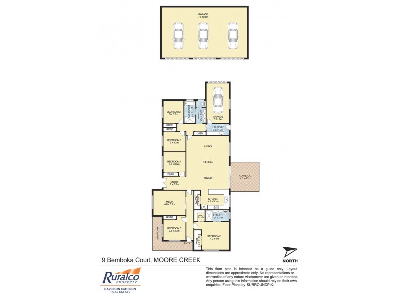 9 Bemboka Court, Tamworth NSW 2340 Floorplan