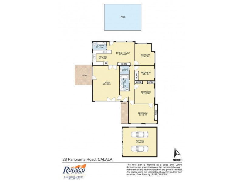 28 Panorama Road, Tamworth NSW 2340 Floorplan