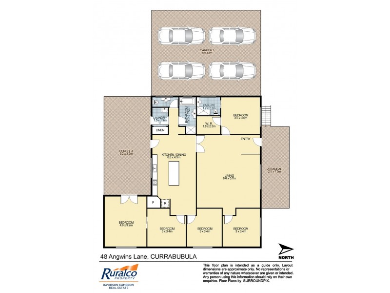 48 Angwins Lane, Currabubula, Tamworth NSW 2340 Floorplan