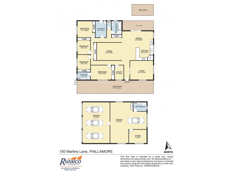 150 Martins Lane, Piallamore, Tamworth NSW 2340 Floorplan