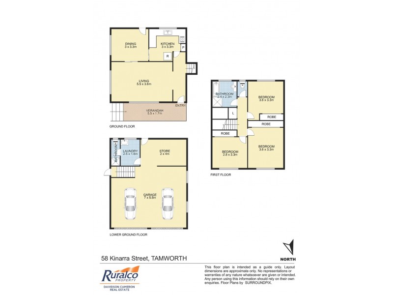 58 Kinarra Street, Tamworth NSW 2340 Floorplan
