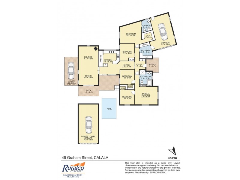 45 Graham Street, Tamworth NSW 2340 Floorplan