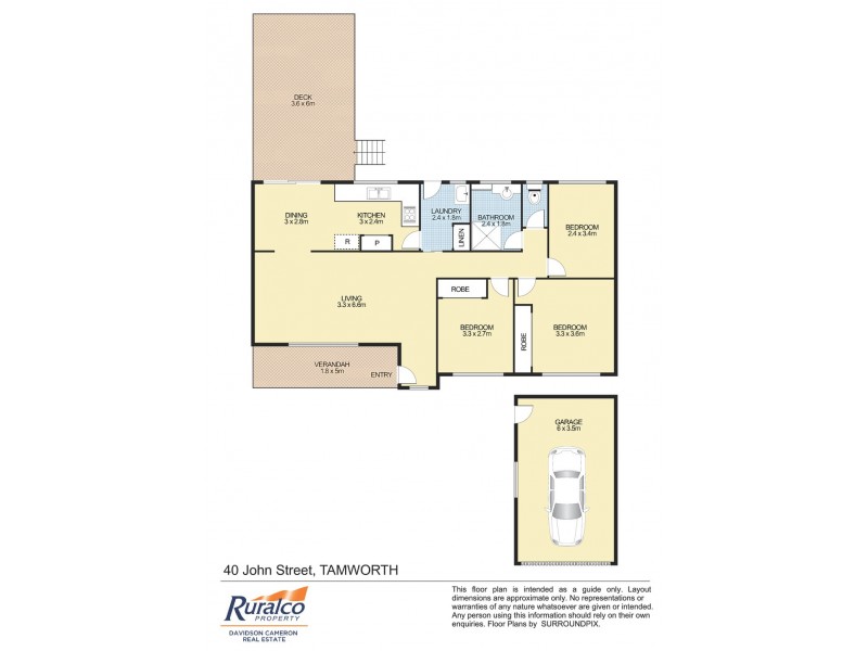 40 John Street, Tamworth NSW 2340 Floorplan