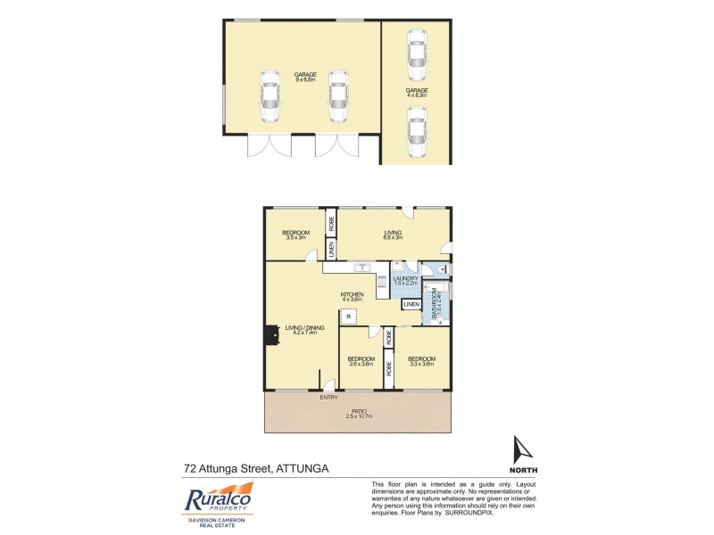 72 Attunga Street, Attunga NSW 2345 Floorplan
