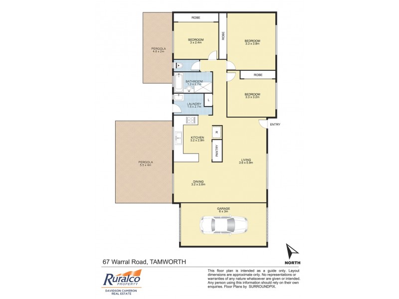 67 Warral Road, Tamworth NSW 2340 Floorplan