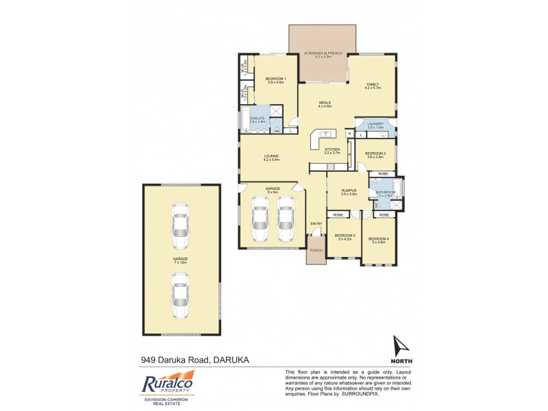 949 Daruka Road, Tamworth NSW 2340 Floorplan