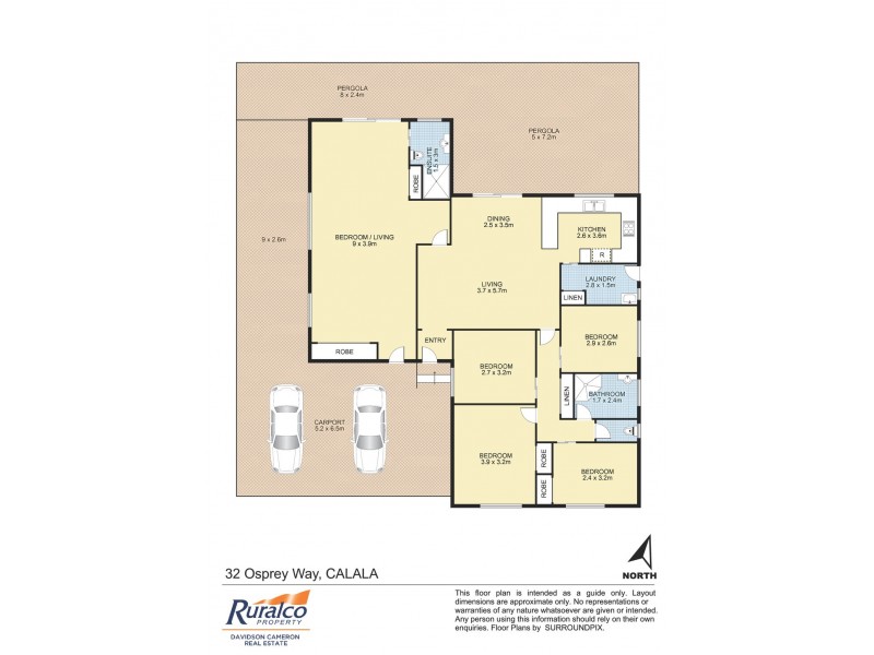 32 Osprey Way, Tamworth NSW 2340 Floorplan