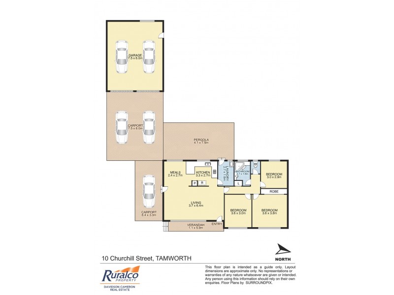 10 Churchill Street, Tamworth NSW 2340 Floorplan