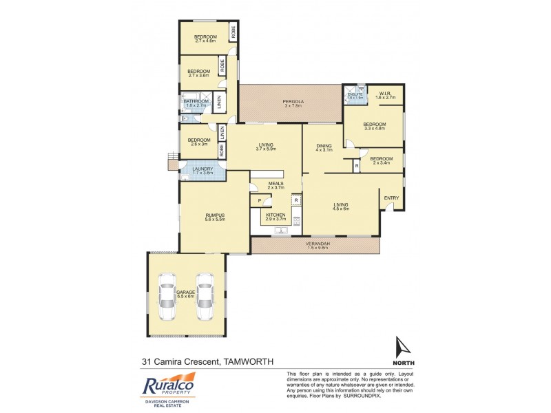 31 Camira Crescent, Tamworth NSW 2340 Floorplan