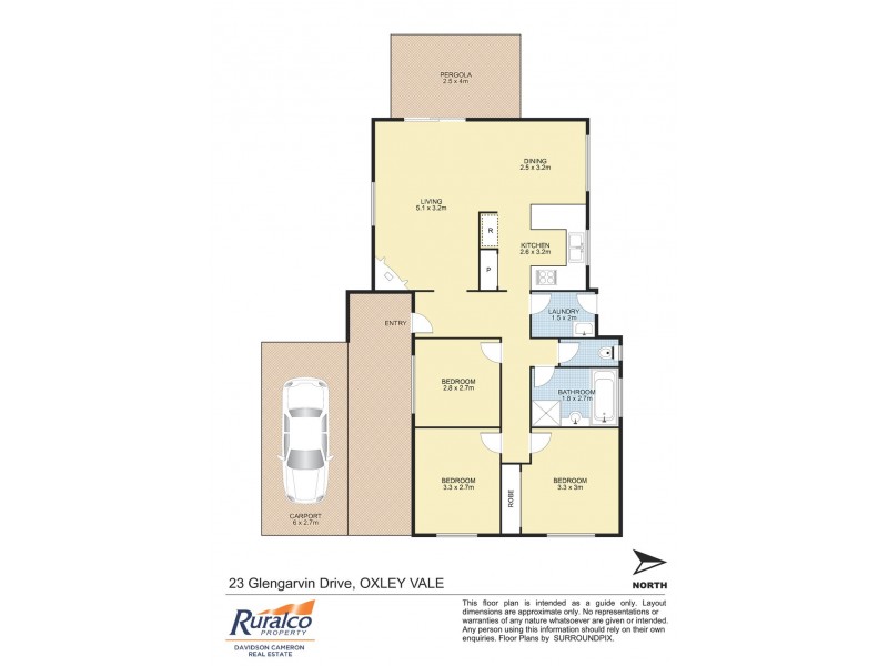 23 Glengarvin Drive, Tamworth NSW 2340 Floorplan