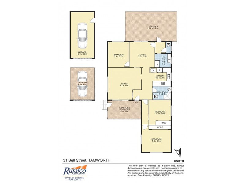 31 Bell Street, Tamworth NSW 2340 Floorplan