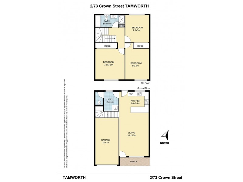 2/73 Crown Street, West Tamworth NSW 2340 Floorplan