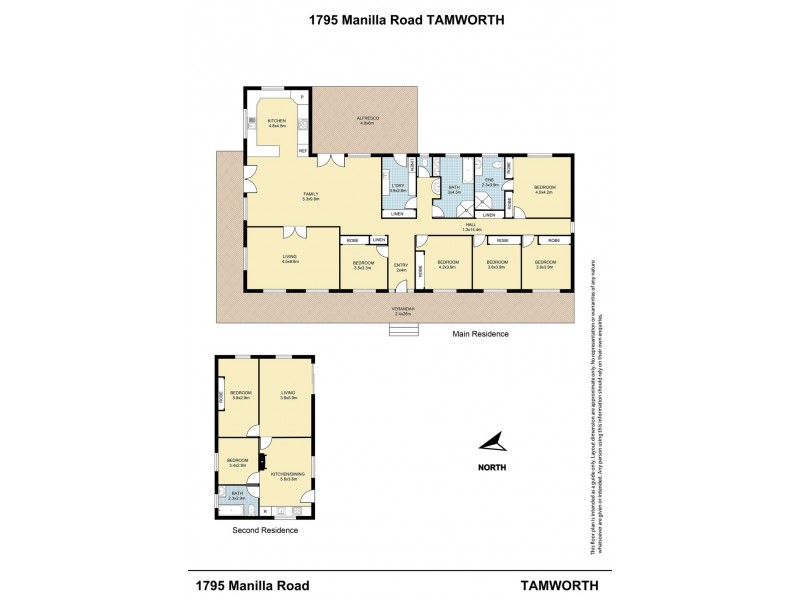 Glen Rennock 1795 Manilla Road, Tamworth NSW 2340 Floorplan