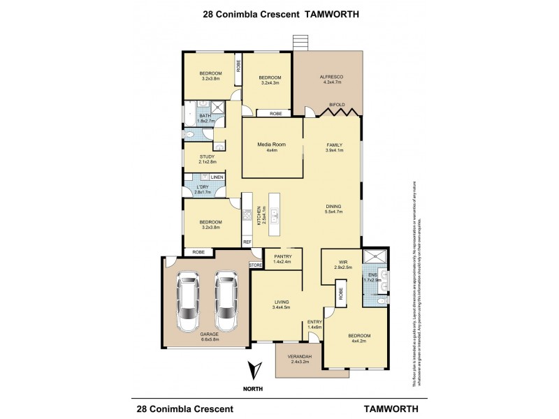 28 Conimbla Crescent, Tamworth NSW 2340 Floorplan