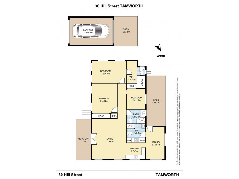 30 Hill Street, Tamworth NSW 2340 Floorplan