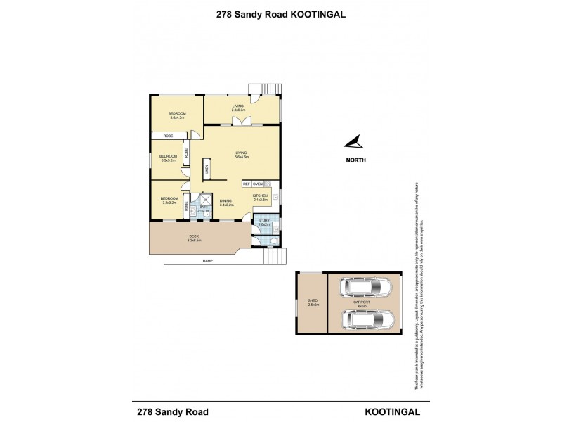 Oakbank 278 Sandy Road, Kootingal NSW 2352 Floorplan