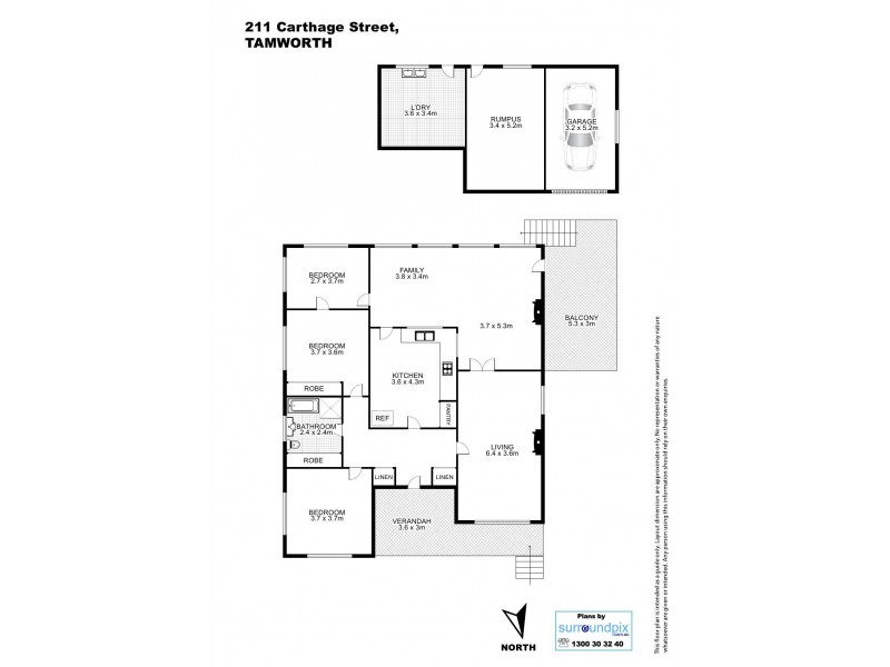 211 Carthage Street, Tamworth NSW 2340 Floorplan