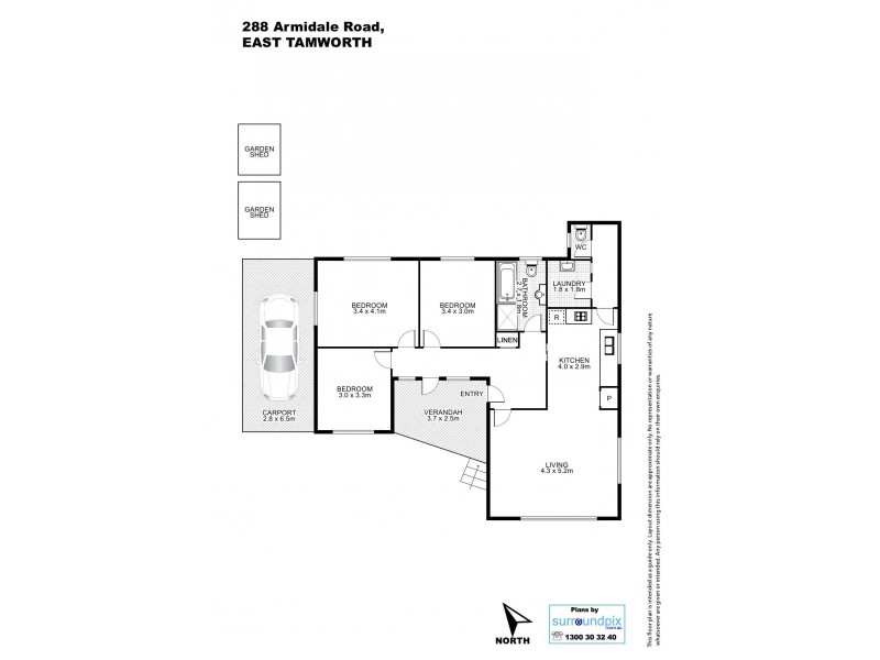 288 Armidale Road, Tamworth NSW 2340 Floorplan