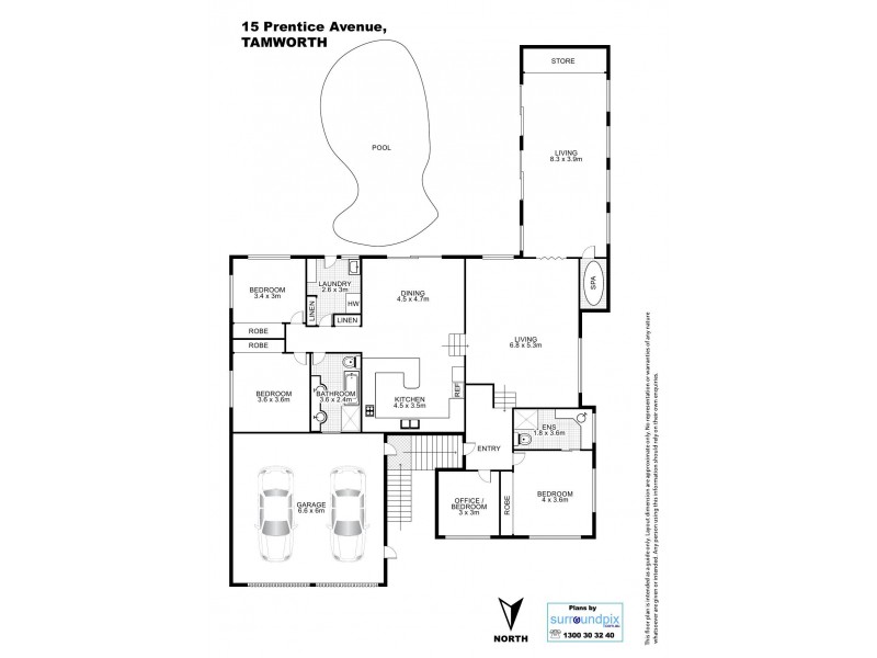 15 Prentice Avenue, Tamworth NSW 2340 Floorplan