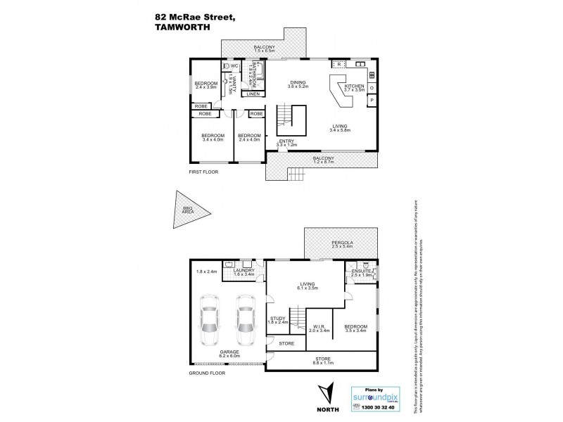 82 McRae Street, Tamworth NSW 2340 Floorplan