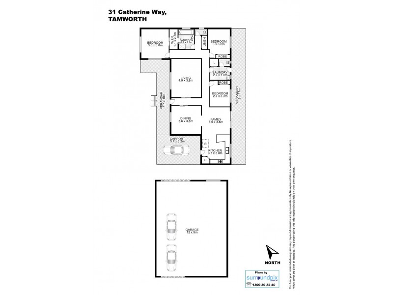 31 Catherine Way, Daruka NSW 2340 Floorplan