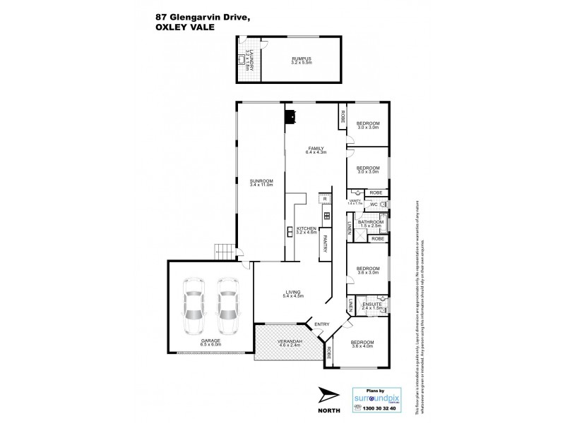 87 Glengarvin Drive, Tamworth NSW 2340 Floorplan