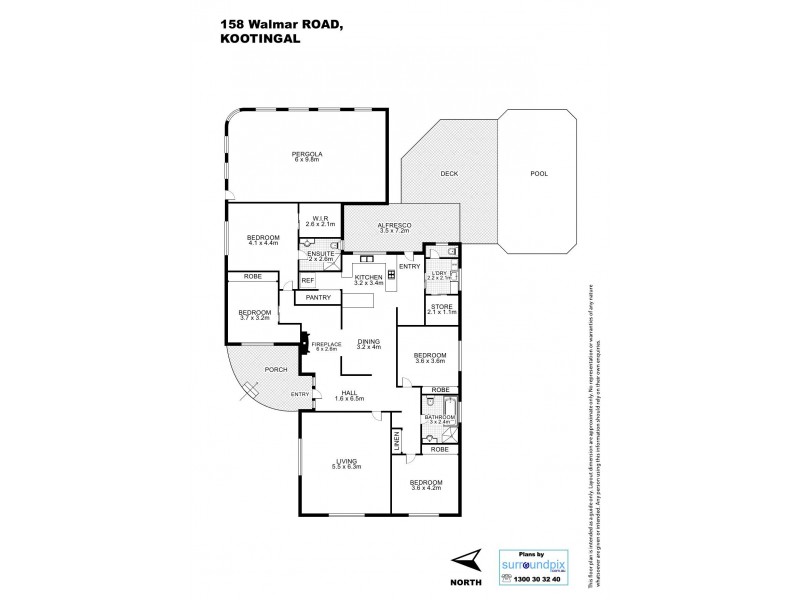 Chelsea Farm 158 Walmar Road, Tamworth NSW 2340 Floorplan