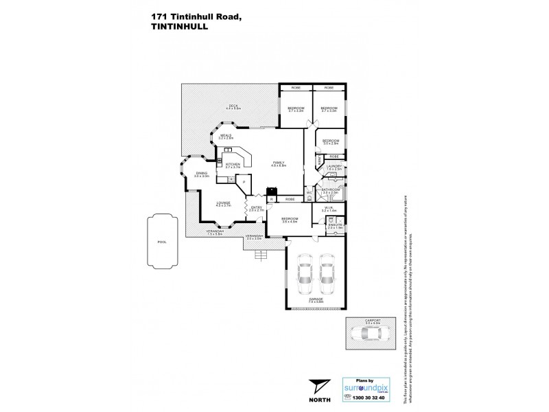 171 Tintinhull Road, Tintinhull NSW 2352 Floorplan