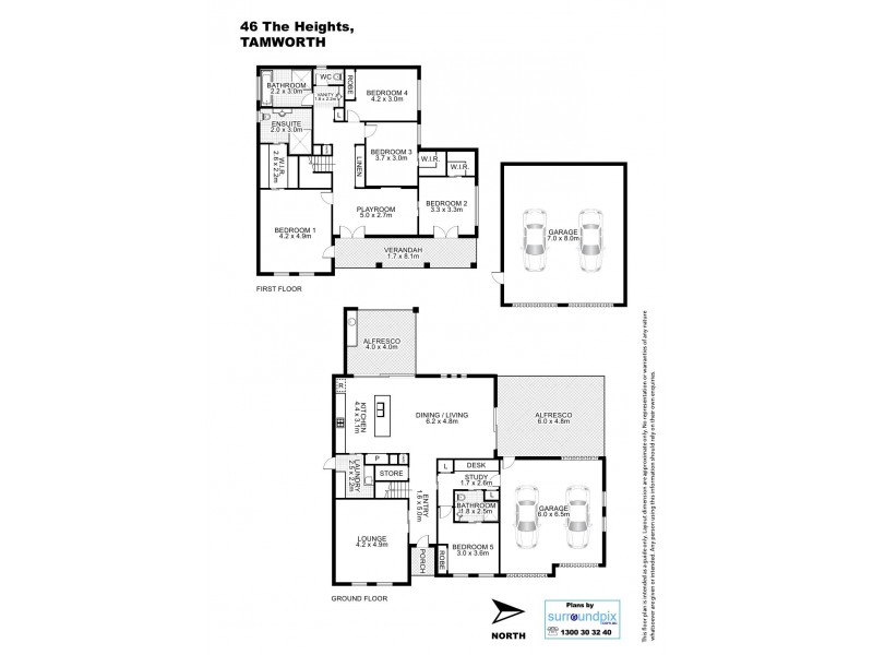 46 The Heights, Tamworth NSW 2340 Floorplan