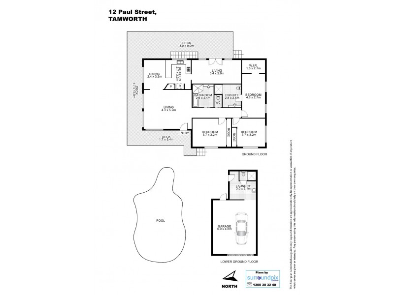 12 Paul Street, Tamworth NSW 2340 Floorplan