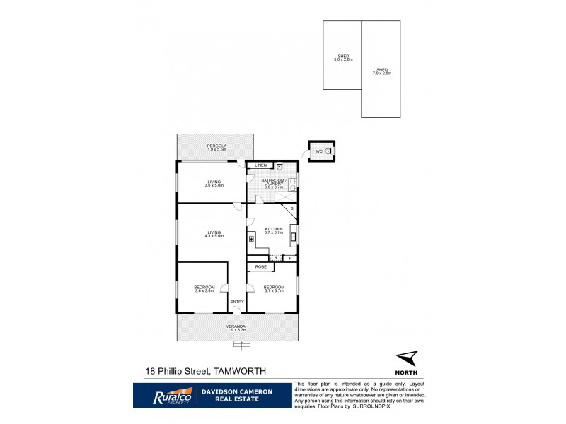 18 Phillip Street, Tamworth NSW 2340 Floorplan