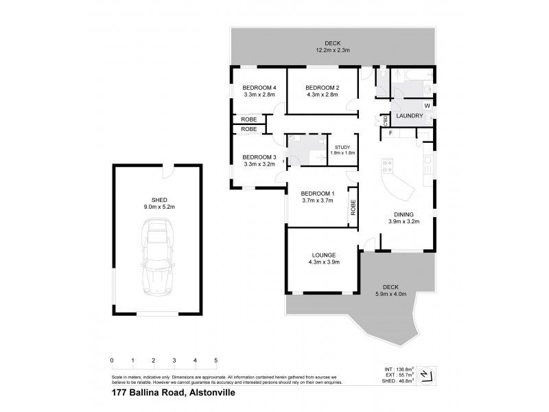 177 Ballina Road, Alstonville NSW 2477 Floorplan