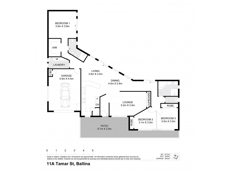 11A Tamar Street (Access Via Holden Lane), Ballina NSW 2478 Floorplan