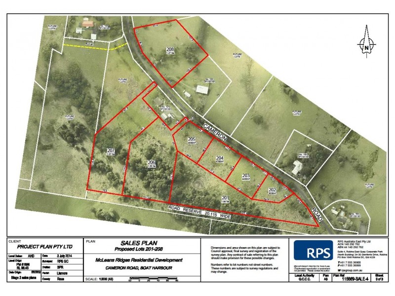 Lot 206 Cameron Park, Mcleans Ridges NSW 2480