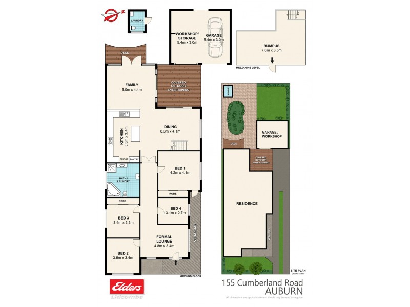 155 CUMBERLAND ROAD, Auburn NSW 2144 Floorplan