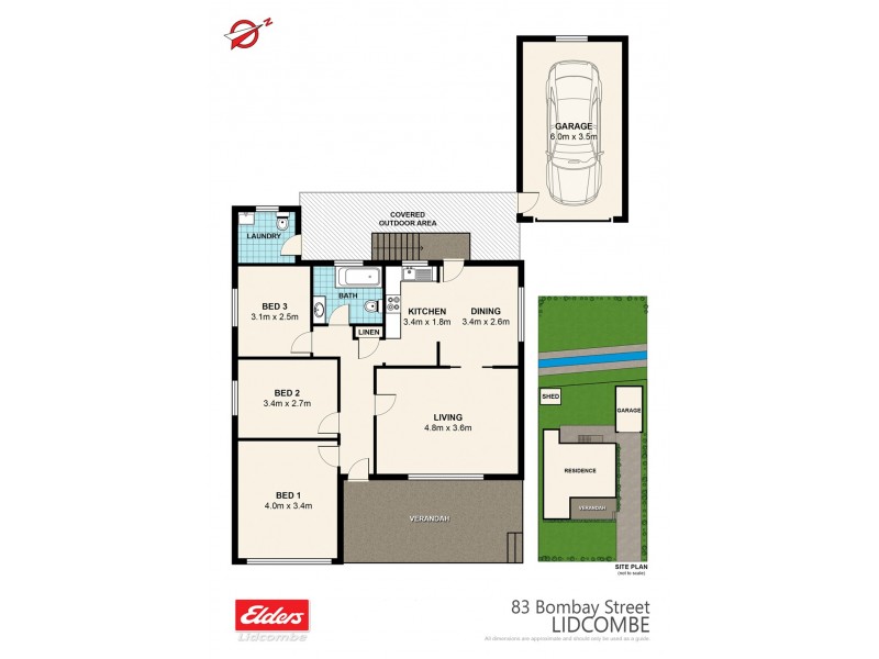 83 BOMBAY STREET, Lidcombe NSW 2141 Floorplan