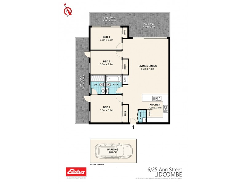 6/25-29 ANN STREET, Lidcombe NSW 2141 Floorplan