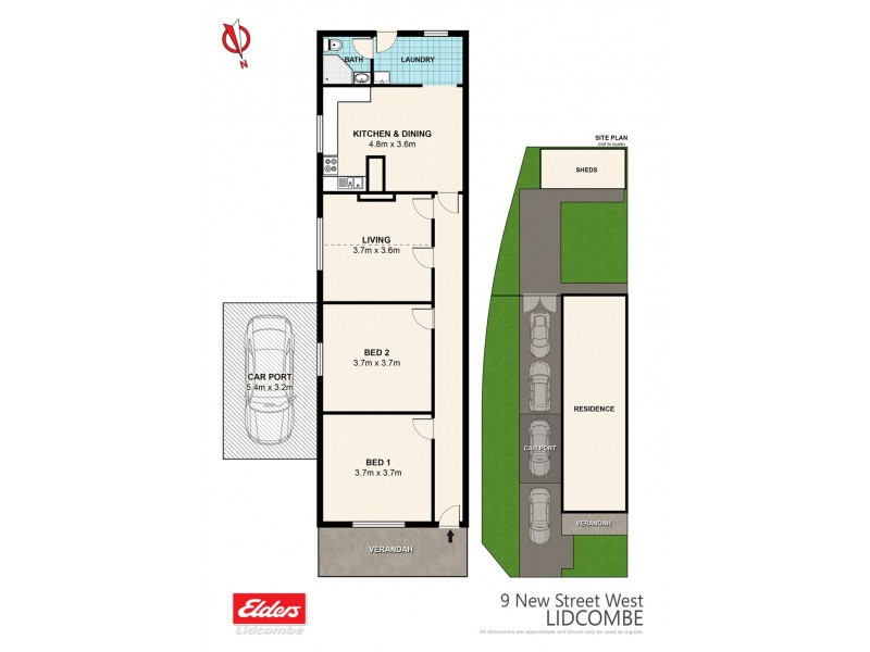 9 New Street West, Lidcombe NSW 2141 Floorplan