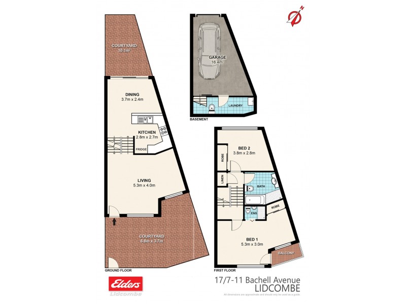 17 / 7-11 Bachell Ave, Lidcombe NSW 2141 Floorplan