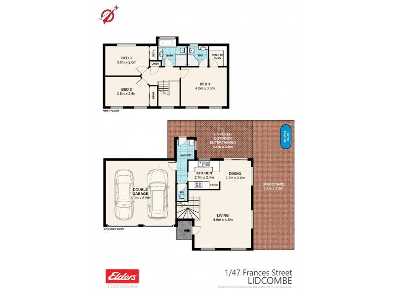 1/47 FRANCES STREET, Lidcombe NSW 2141 Floorplan