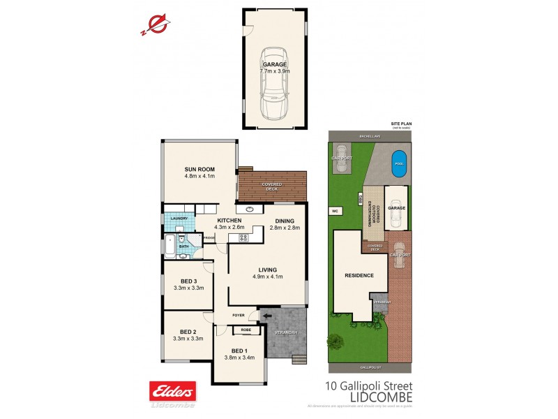10 GALLIPOLI STREET, Lidcombe NSW 2141 Floorplan