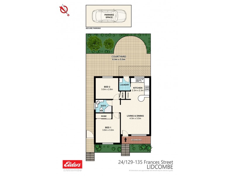 24/129-135 Frances Street, Lidcombe NSW 2141 Floorplan