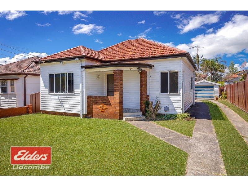 54 BOMBAY STREET, Lidcombe NSW 2141